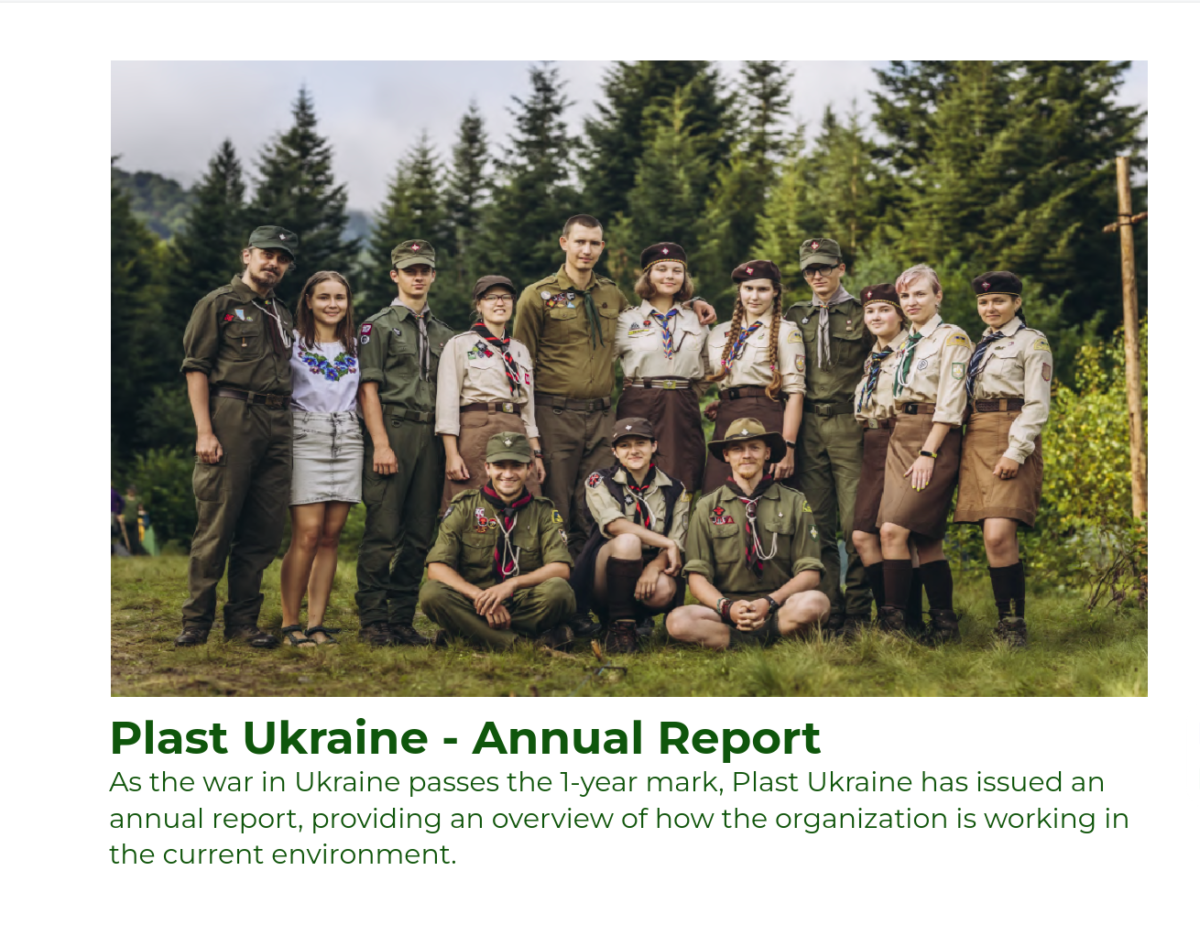 Plast Ukraine: Annual Report