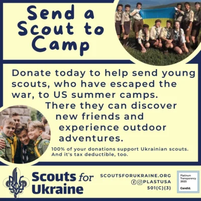Help send a scout to summer camp 2026